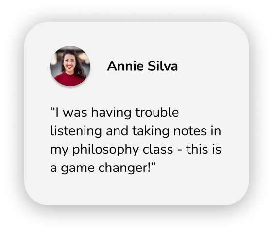 Annie Silva testimonial